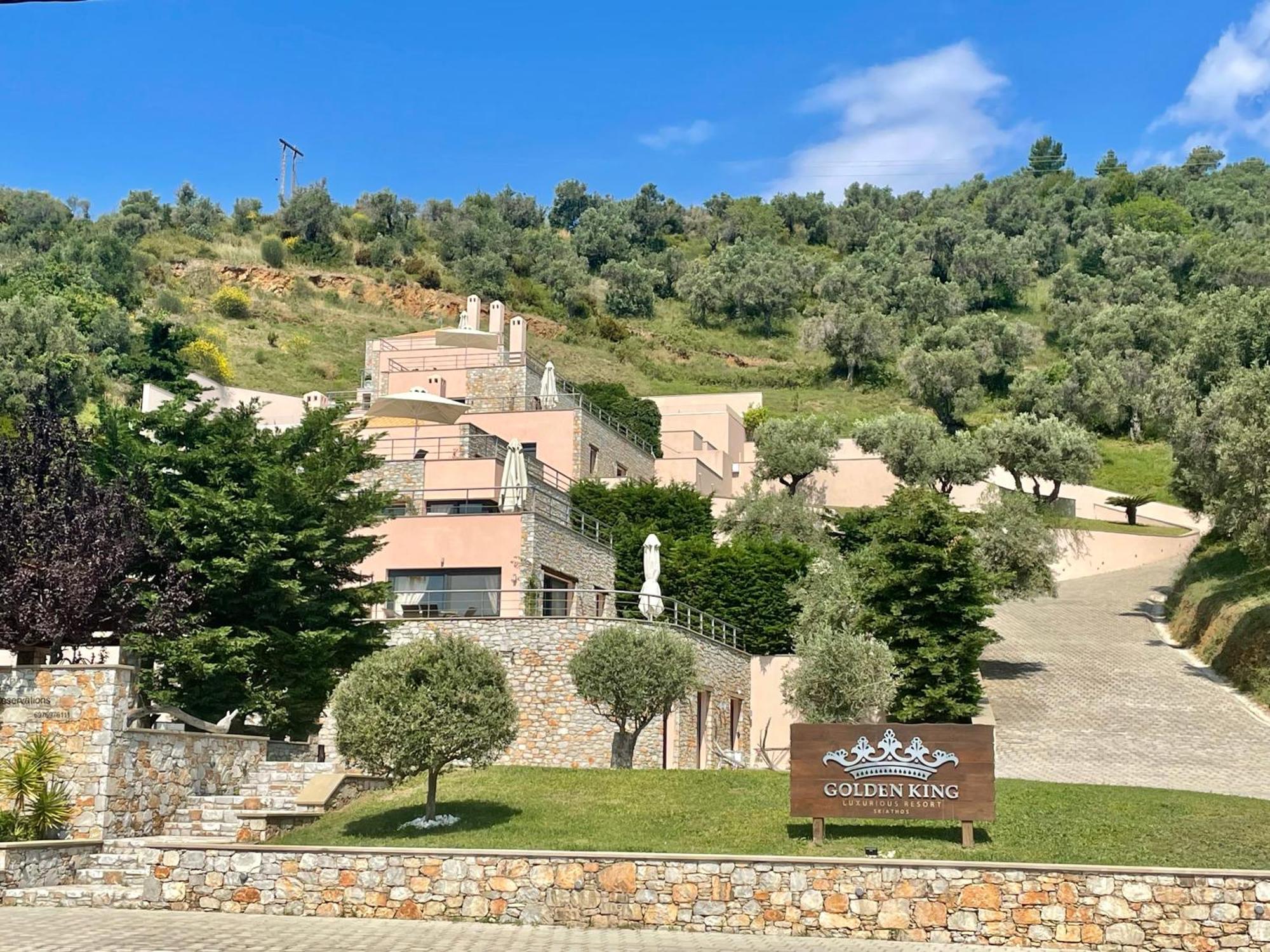 Golden King Villas Vasilias  Eksteriør bilde